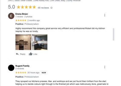 Kitchen Respray Reviews