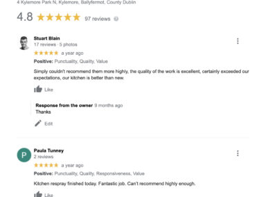 Kitchen Respray Reviews